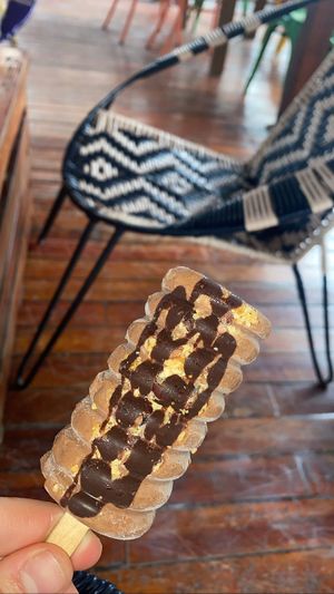 Really nice chocolate ice cream  at Alma y Café in Cali