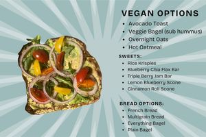 Vegan options at Perkolator at Perkolator in Chicago