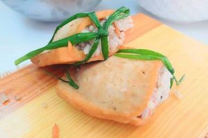 inarizushi at Niva Bento in Zikhron Yaakov