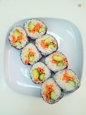 hosomaki "habayt"  at Niva Bento in Zikhron Yaakov