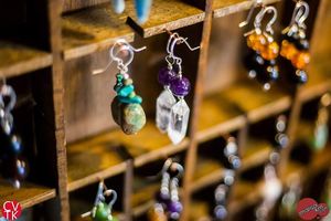 Jewelry by Madre Monte at Chicago Vegan Test Kitchen in Chicago