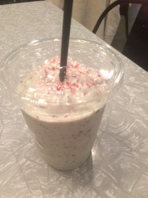 Peppermint milkshake, recommend at New Ethic in Rochester