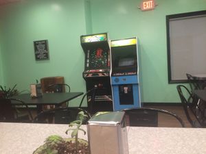 Arcade games at New Ethic in Rochester