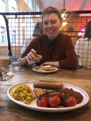   at The Breakfast Club in East London