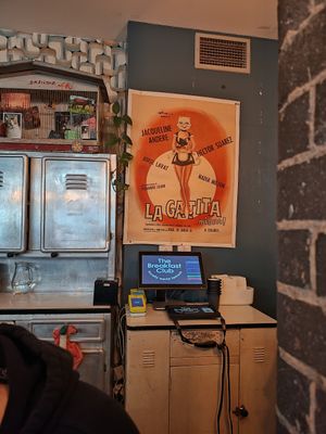 Cool decor at The Breakfast Club in East London