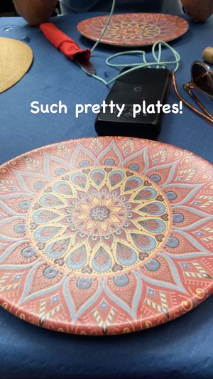 Pretty plates  at D'ucles in Cordoba