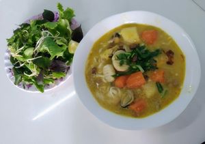 Curry at Com Chay 33 in Kon Tum