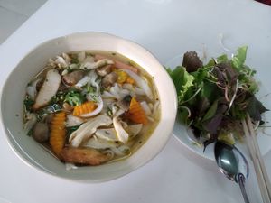 Mì Quảng at Com Chay 33 in Kon Tum