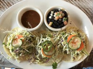Falafel tacos 💯💯💯💯 at Local Table in Cypress