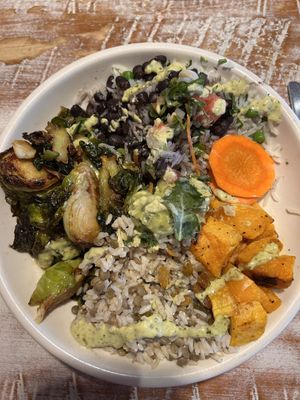 Mediterranean Fusion Bowl  at Local Table in Cypress