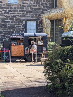 Current coffee shack (with covid restrictions) at The Terrace Cafe in Edinburgh