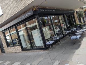  at Flat Earth Pizzas in East London