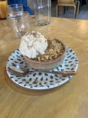   at Flat Earth Pizzas in East London