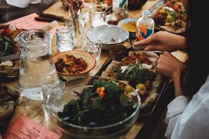 Local ingredients, seasonal pizzas. Vegetarian and vegan only. at Flat Earth Pizzas in East London