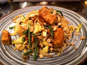 Bandnudeln mit Erdnüssen und Tofu at Viet Quan in Saarbrucken