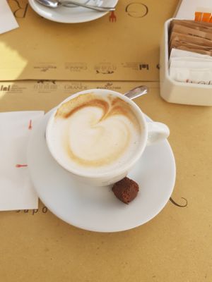 Soy milk at Ginger - Pantheon in Rome