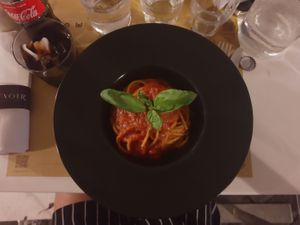The spaghetti at Ginger - Pantheon in Rome
