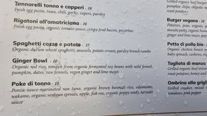 Ginger bowl at Ginger - Pantheon in Rome