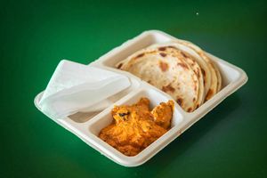 UnChicken Makhani with Parathas (Flat Bread) at GoodDO - Ganpatrao Kadam in Mumbai
