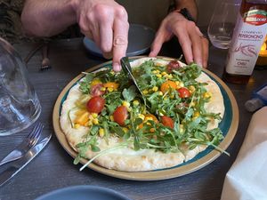   at Joia By Pizzeria Des Moulins in Chamonix-mont-blanc