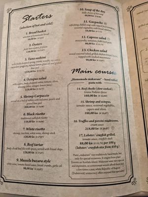  at Dalmatino in Dubrovnik