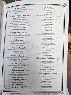  at Dalmatino in Dubrovnik