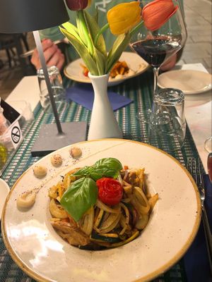 Vegan wok  at Dalmatino in Dubrovnik
