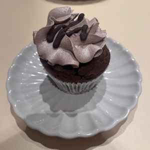 Chocolate cupcake   at PURE in Groningen