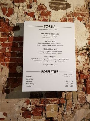 Vegan tosti at PURE in Groningen