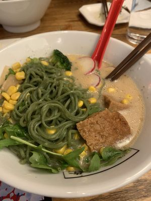  Vegetable Ramen at Itto Ramen - Haywood Rd in Asheville