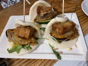 Delicious itto buns  at Itto Ramen - Haywood Rd in Asheville