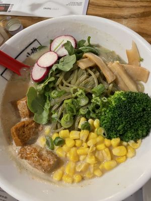 Vegan ramen.. this was extremely salty unable to enjoy because of it.  at Itto Ramen - Haywood Rd in Asheville