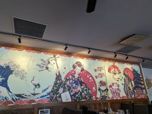 Murals at Itto Ramen - Haywood Rd in Asheville