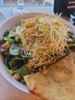 Kale caeser at Journey Cafe in Kailua Kona