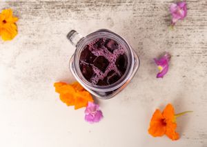 Hibiscus Tea at Journey Cafe in Kailua Kona