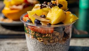 Chia Pudding at Journey Cafe in Kailua Kona