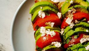 Ultimate Avocado Toast at Journey Cafe in Kailua Kona