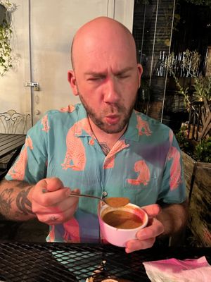 Tomato Soup!  at Journey Cafe in Kailua Kona