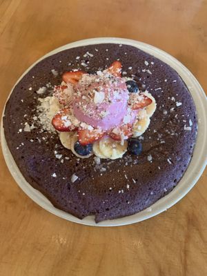 Tropical pancake   at Journey Cafe in Kailua Kona