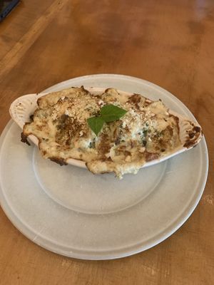 Mac n cheese   at Journey Cafe in Kailua Kona