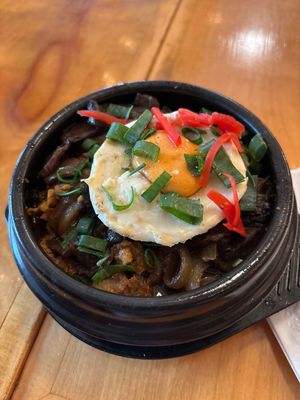Loco moco  at Journey Cafe in Kailua Kona