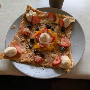 Crepe at Journey Cafe in Kailua Kona