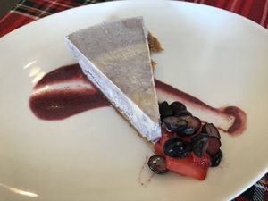 Cheesecake  at Journey Cafe in Kailua Kona