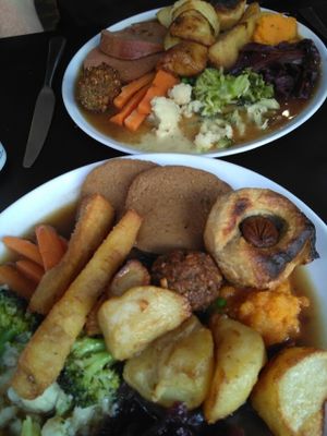 roasts at vbites at VBites in Brighton