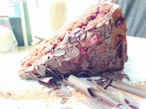 Vegan Chocolate Cake!!!!  at VBites in Brighton