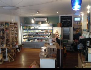 the counter at VBites in Brighton