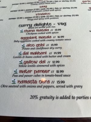   at Namaste in Savannah