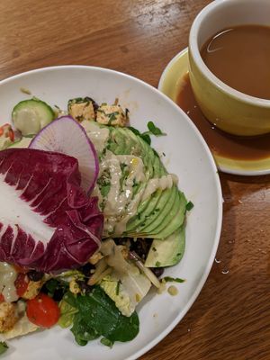Mexican tofu scramble at Cafe Madeline in Brooklyn