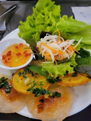 Banh koht #Veganuary at Co Noi - Bong Sen Hotel in Ho Chi Minh City