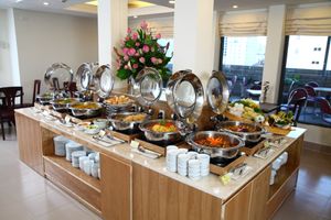 Vegan Buffet restaurant with over 40 healthy and vegetables dishes on 8th Floor Bong Sen Annex Hotel 61 - 63 Hai Ba Trung street, HCM city, Vietnam.  
Hotline: 0948205090  at Co Noi - Bong Sen Hotel in Ho Chi Minh City